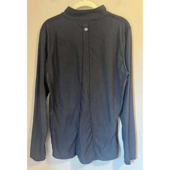 Etonic 3/4 Zip Jacket in Black Mock Neck Longer in the Back Womens L - Picture 2 of 8